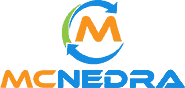 MCNedra logo featuring a stylized letter M with circular arrows in blue, green, and orange. Represents AI-powered SEO and local SEO services in Alberta by AlbertaRank.ca.
