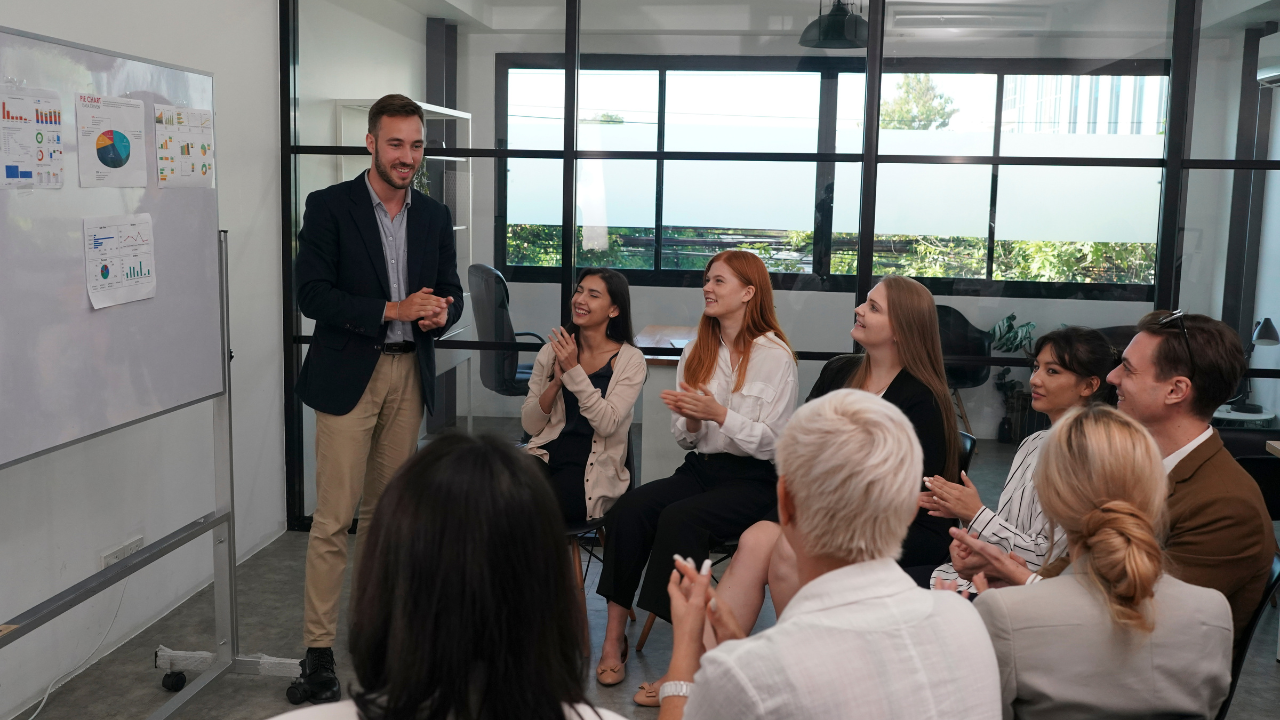 A creative representation of various local SEO strategies being implemented by professionals