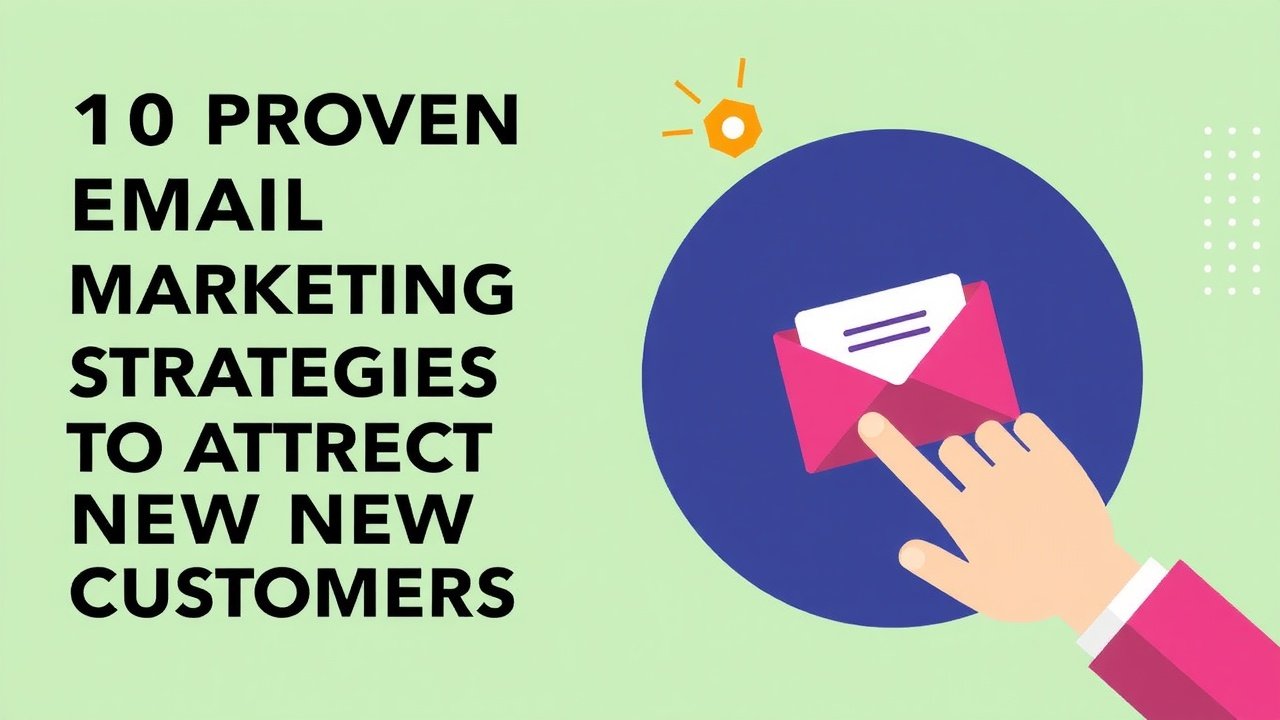 10 Proven Email Marketing Strategies to Attract New Customers in 2026