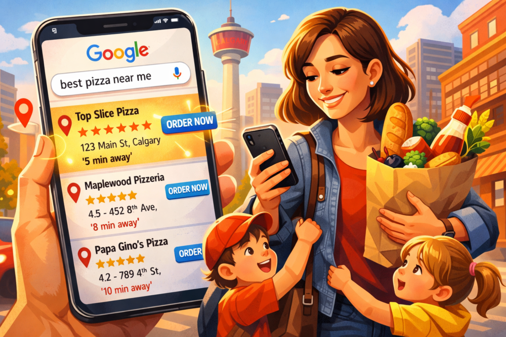 Role of Mobile Optimization in Local Search Success