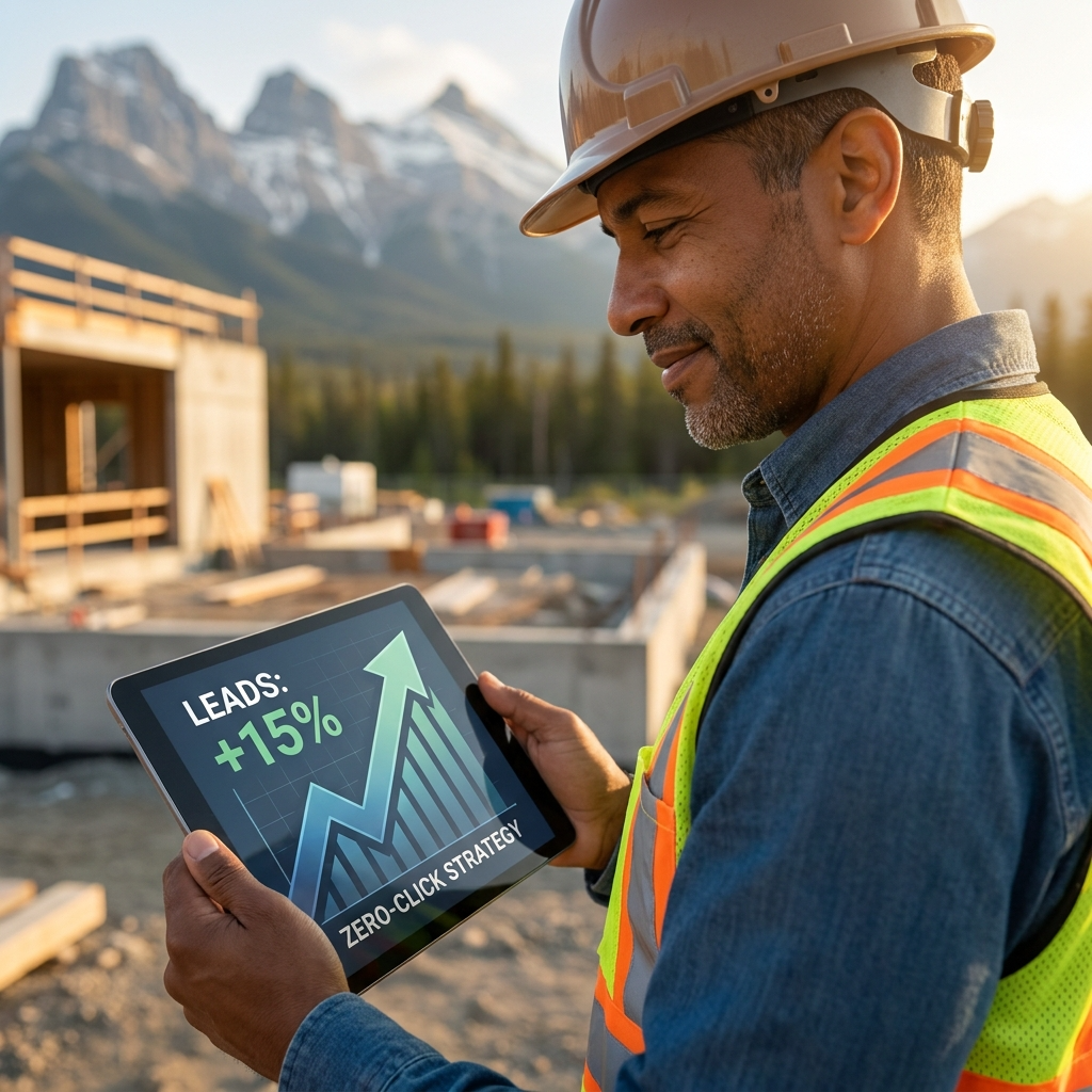 How Zero-Click Search Impacts Lead Generation for Alberta Trades