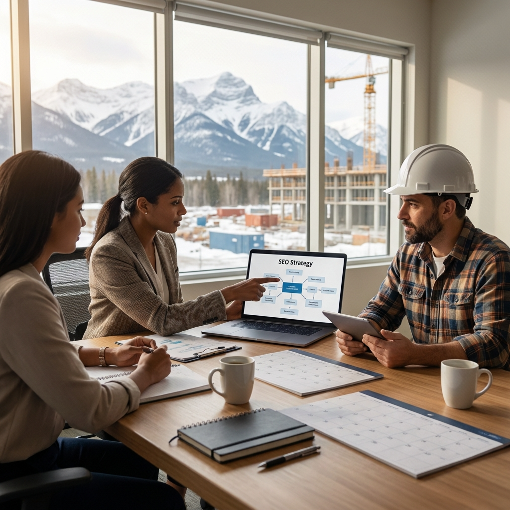 Seasonal SEO Planning for Alberta Contractors