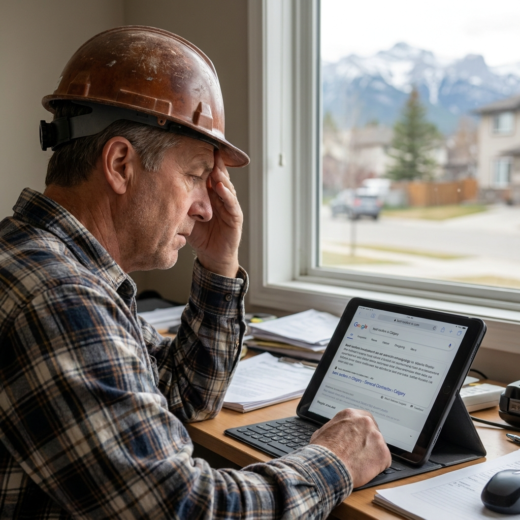 Zero-Click Search Impact on Alberta Contractors