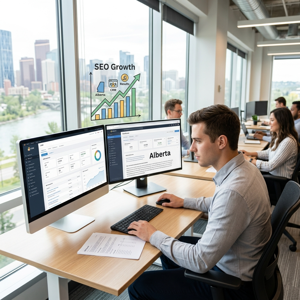 Why Alberta Home Service Contractors Need CRM-SEO Integration